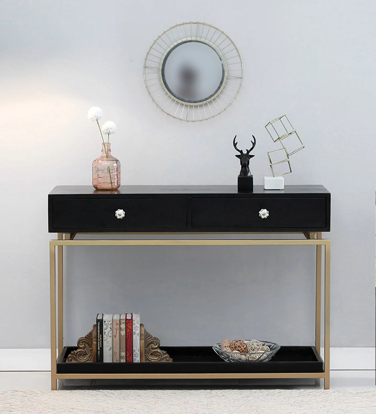 Solid Wood Console