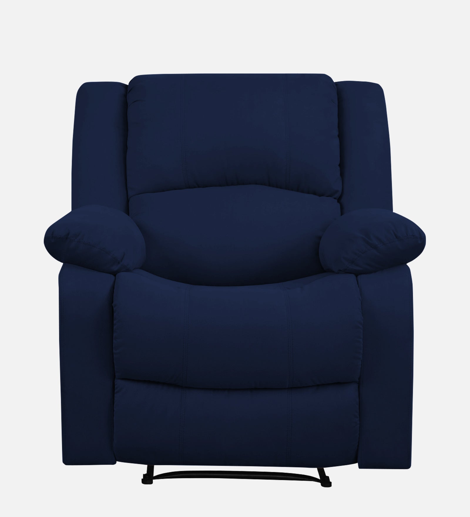 Lexi Fabric 1 Seater Motorized Recliner In Indigo Blue Colour - Febonic Living