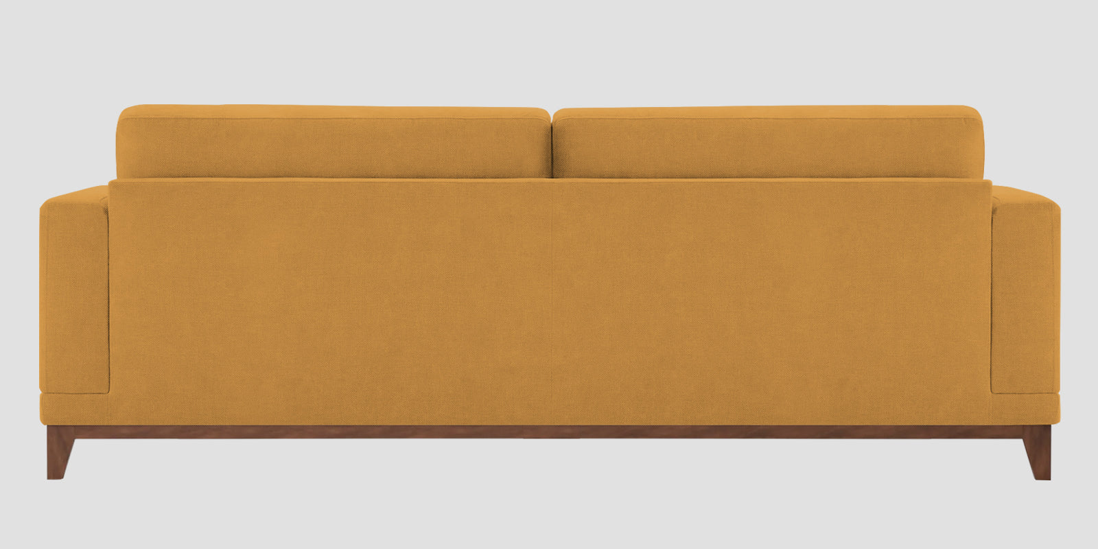Esha Fabric 3 Seater Sofa In Corn Yellow Colour - Febonic Living
