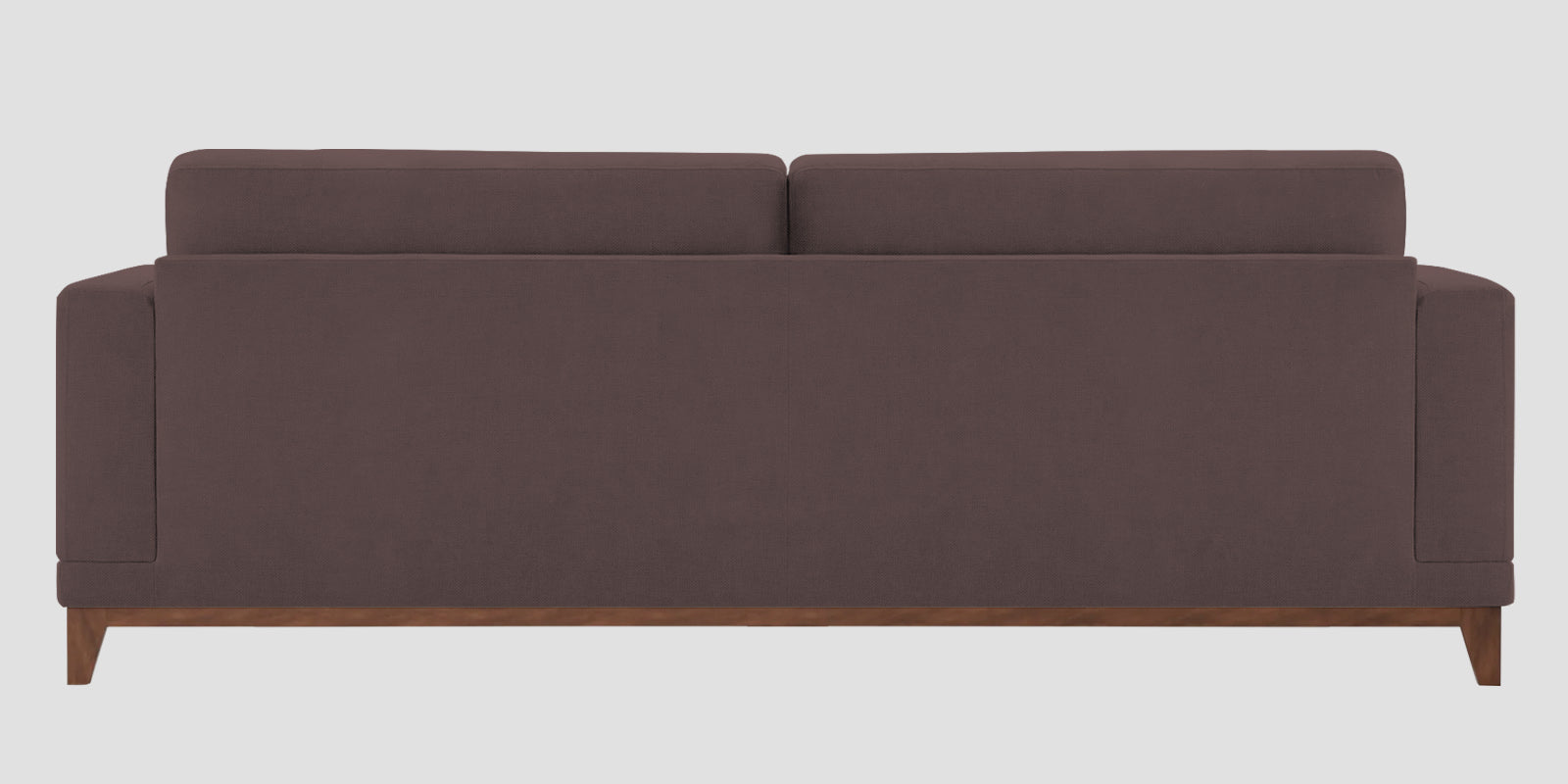 Esha Fabric 3 Seater Sofa In Night Brown Colour - Febonic Living