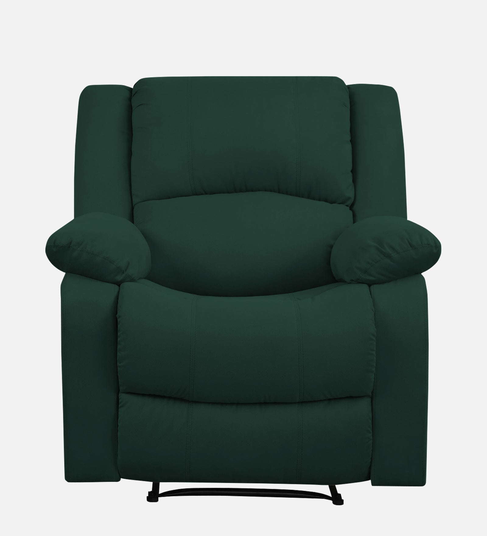 Lexi Fabric 1 Seater Motorized Recliner In Forest Green Colour - Febonic Living