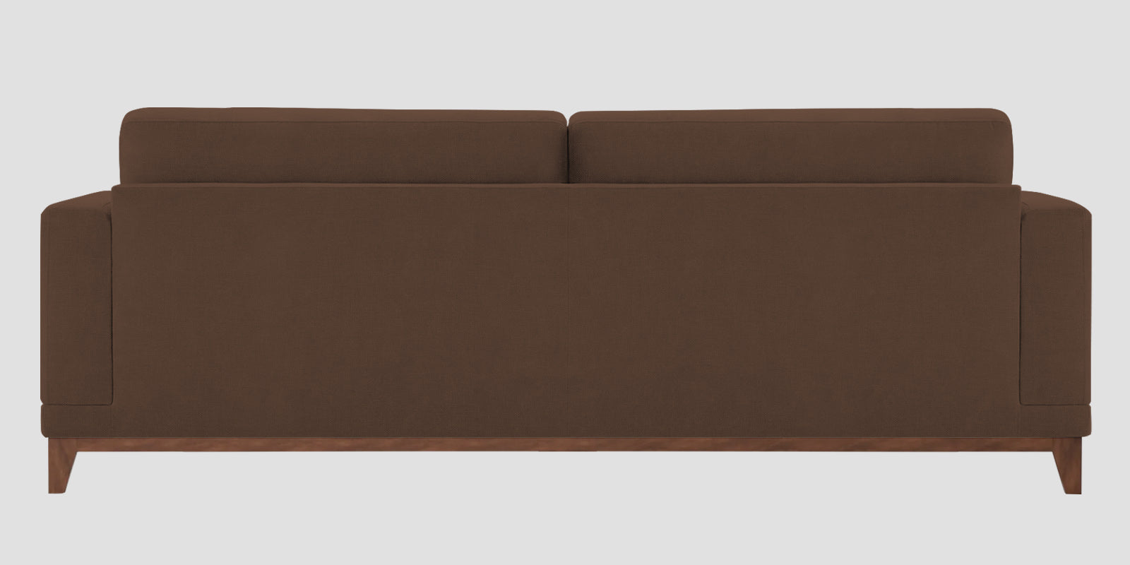 Esha Fabric 3 Seater Sofa In Ash Brown Colour - Febonic Living