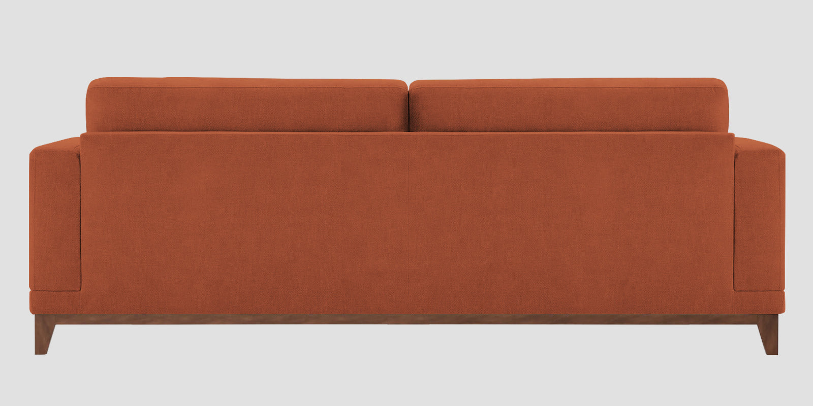 Esha Fabric 3 Seater Sofa In Royal Orange Colour - Febonic Living