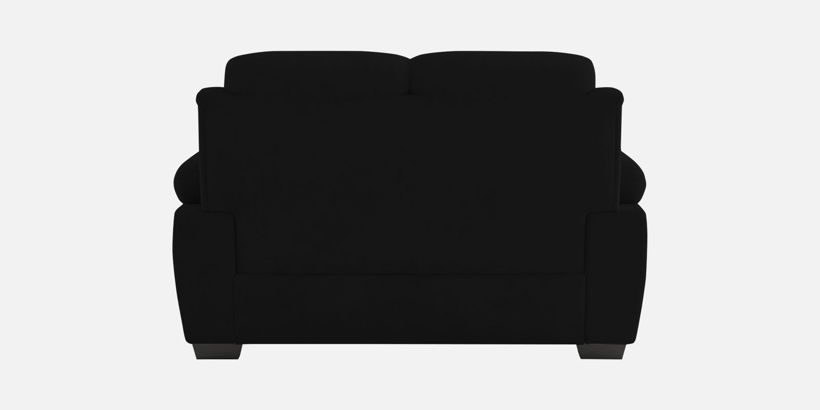 Miranda Velvet 2 Seater Sofa In Adam Black Colour - Febonic Living