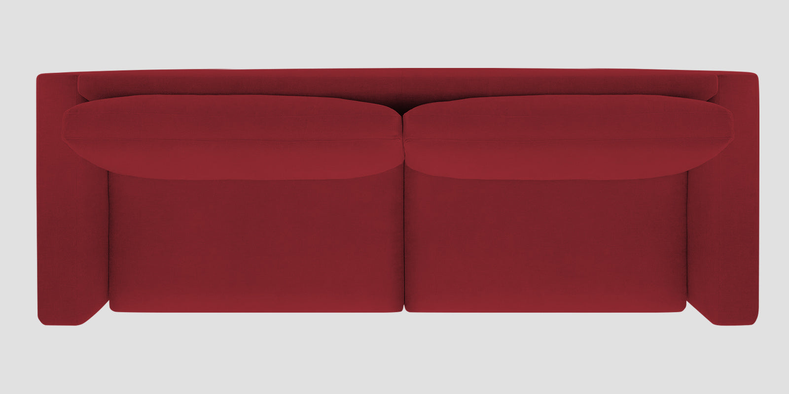 Esha Fabric 3 Seater Sofa In Chilli Red Colour - Febonic Living
