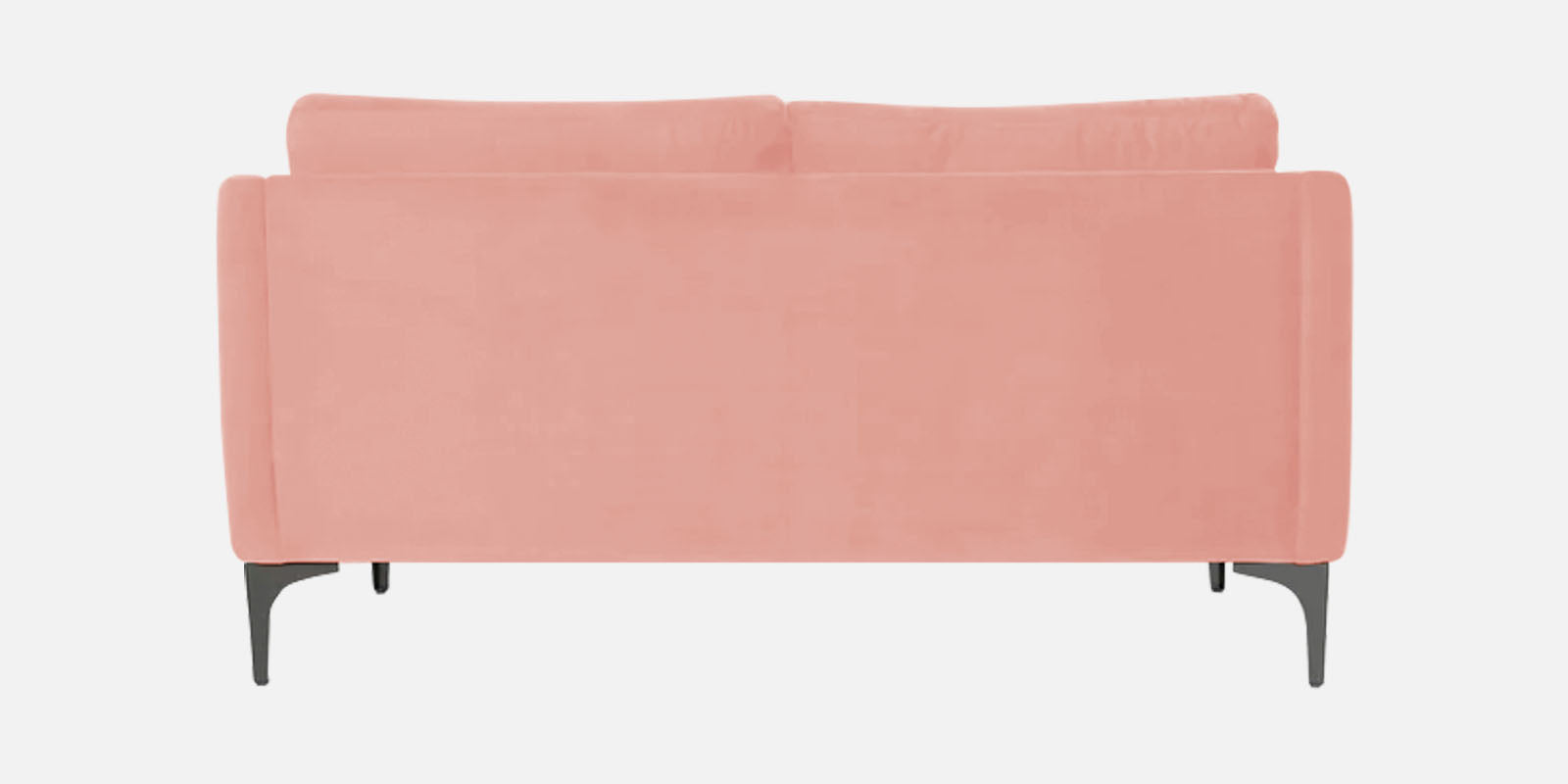 Haru Velvet 2 Seater Sofa In Blush Pink Colour - Febonic Living