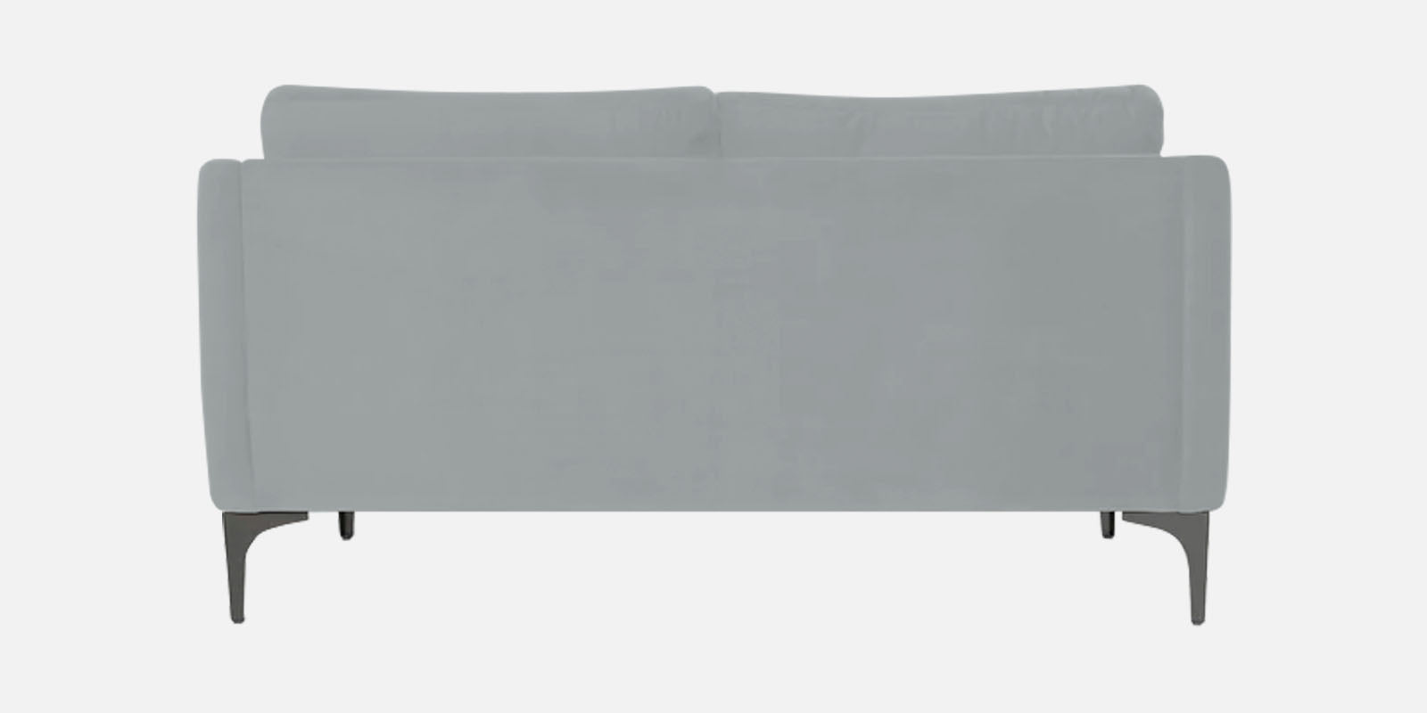 Haru Velvet 2 Seater Sofa In Pearl grey Colour - Febonic Living