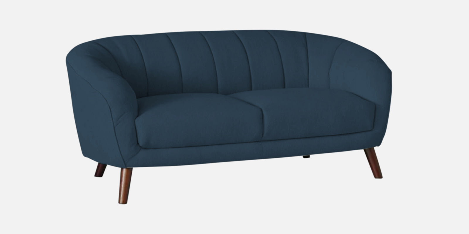 Benjamin Fabric 2 Seater Sofa In Light Blue Colour - Febonic Living