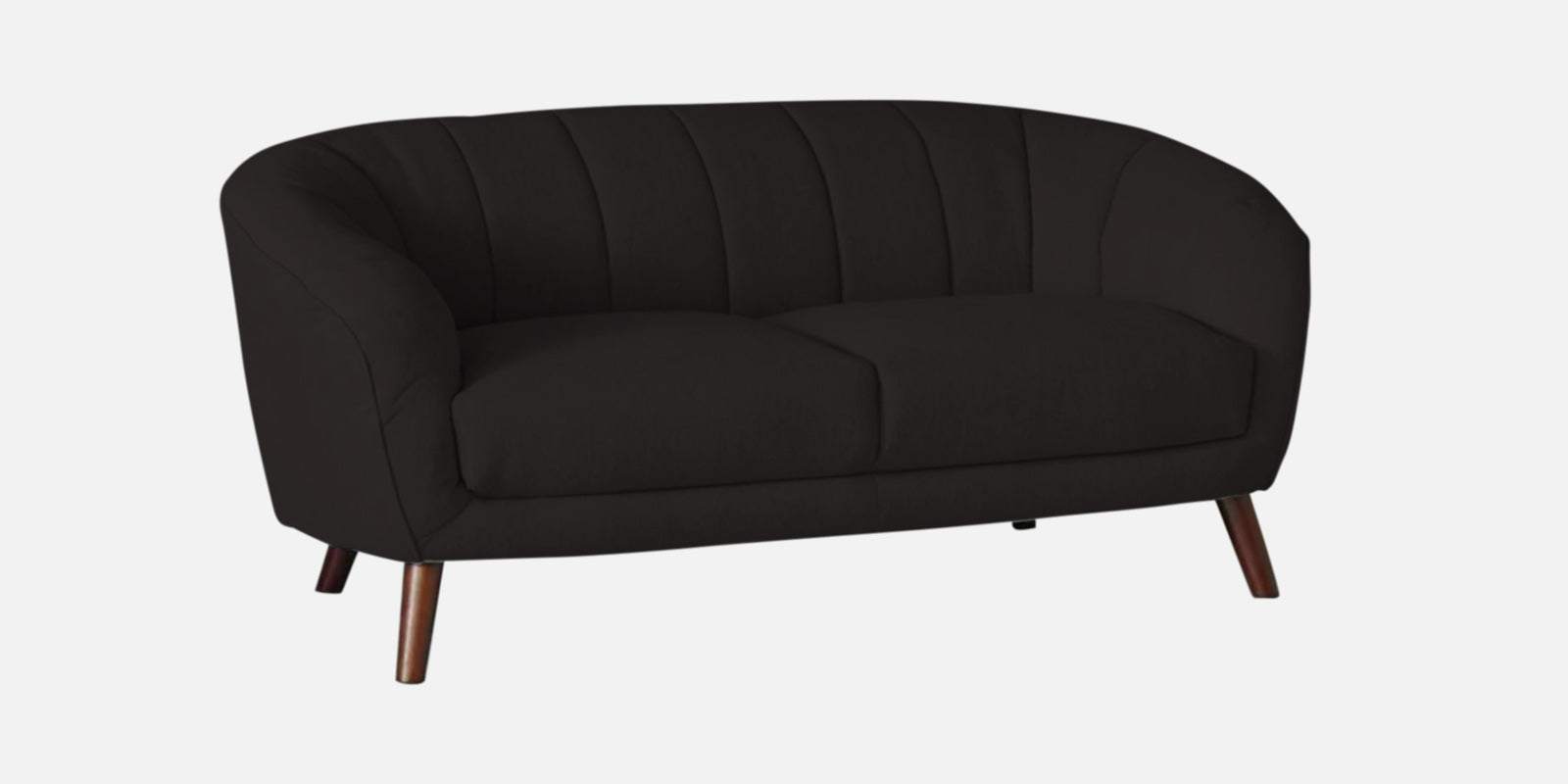Benjamin Fabric 2 Seater Sofa In Cara Brown Colour - Febonic Living