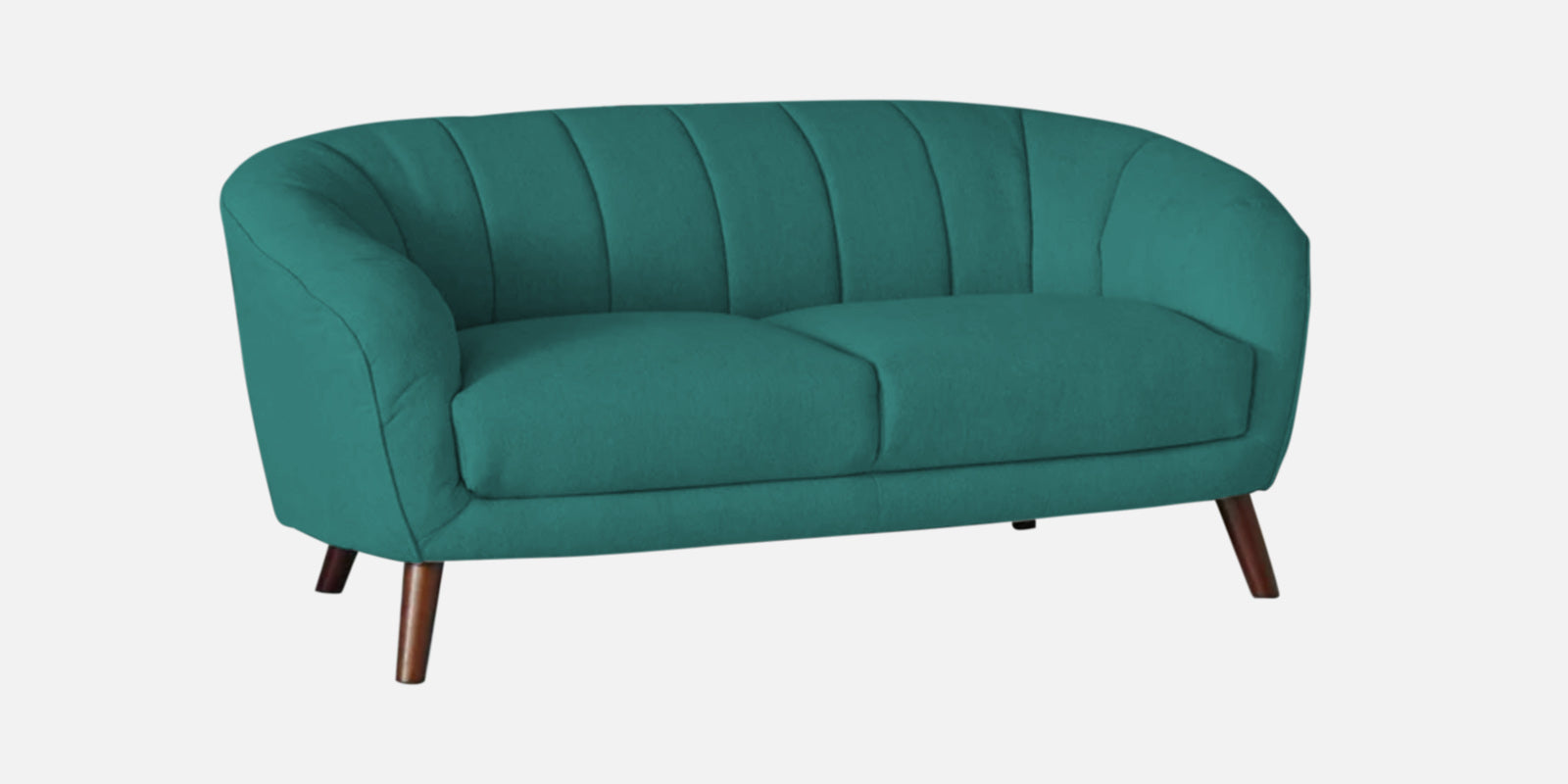 Benjamin Fabric 2 Seater Sofa In Sea Green Colour - Febonic Living
