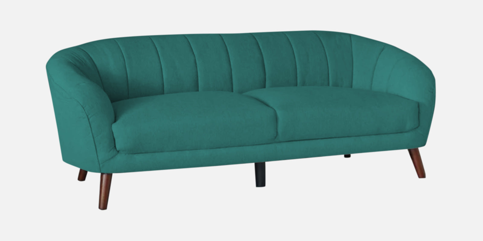 Benjamin Fabric 3 Seater Sofa In Sea Green Colour - Febonic Living