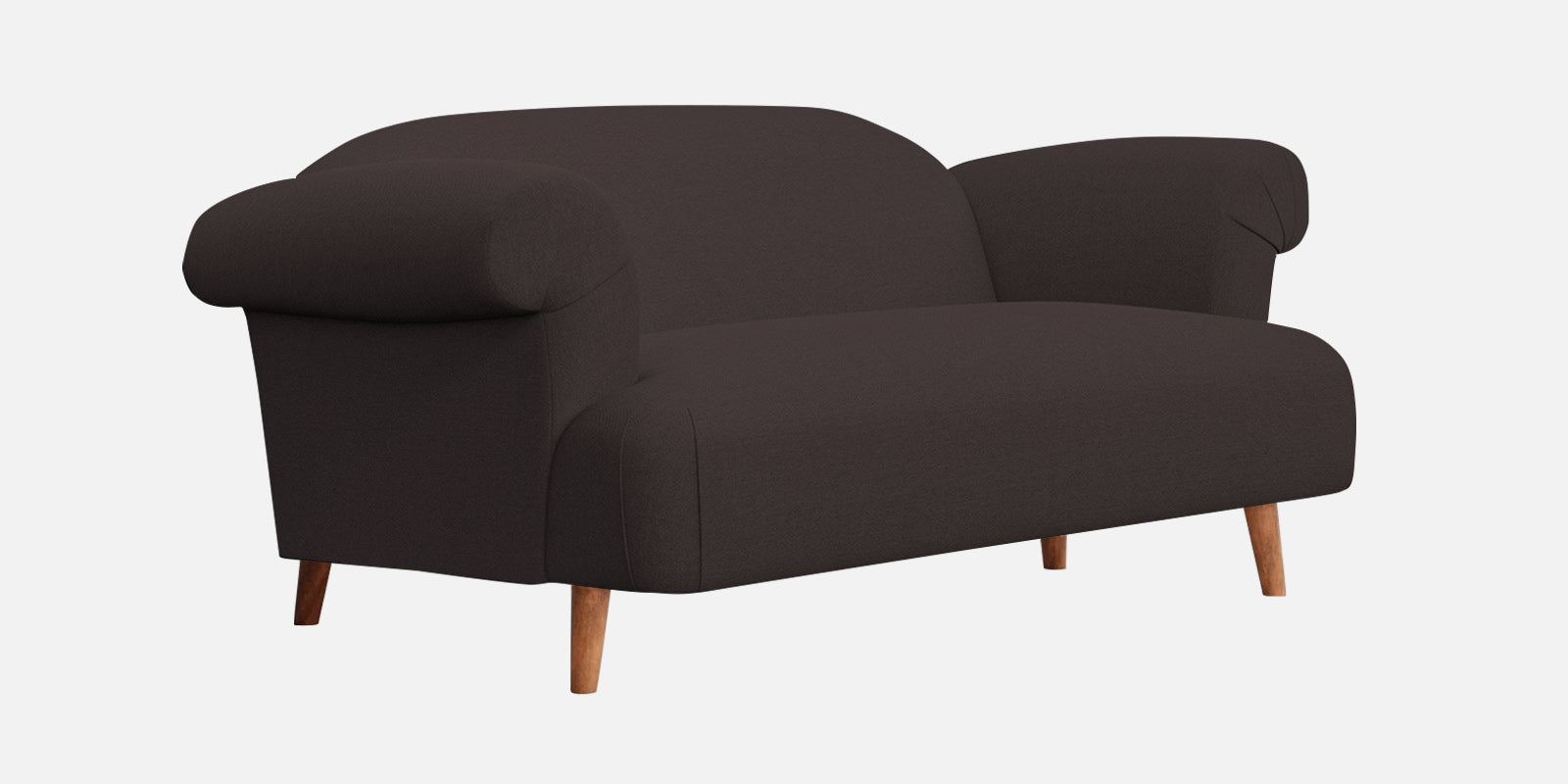 Barber Fabric 2 Seater Sofa In Pebble Brown Colour - Febonic Living