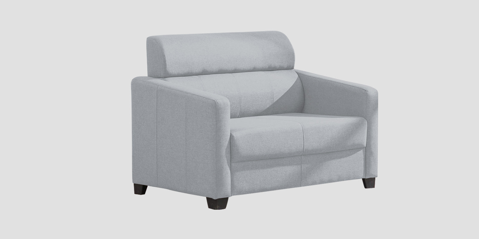 Devo Fabric 2 Seater Sofa In Coin Grey Colour - Febonic Living