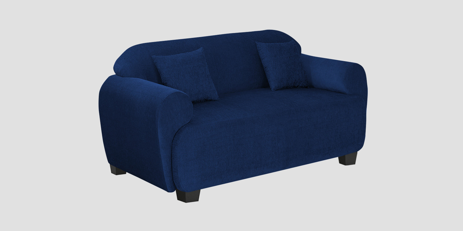 Apollo Fabric 2 Seater Sofa Royal Blue Colour - Febonic Living
