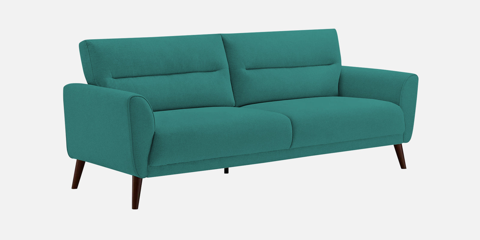 Castro Fabric 3 Seater Sofa In Sea Green Colour - Febonic Living