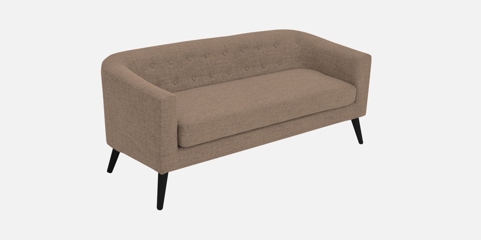 Casper Fabric 3 Seater Sofa In Cookie Beige Colour - Febonic Living
