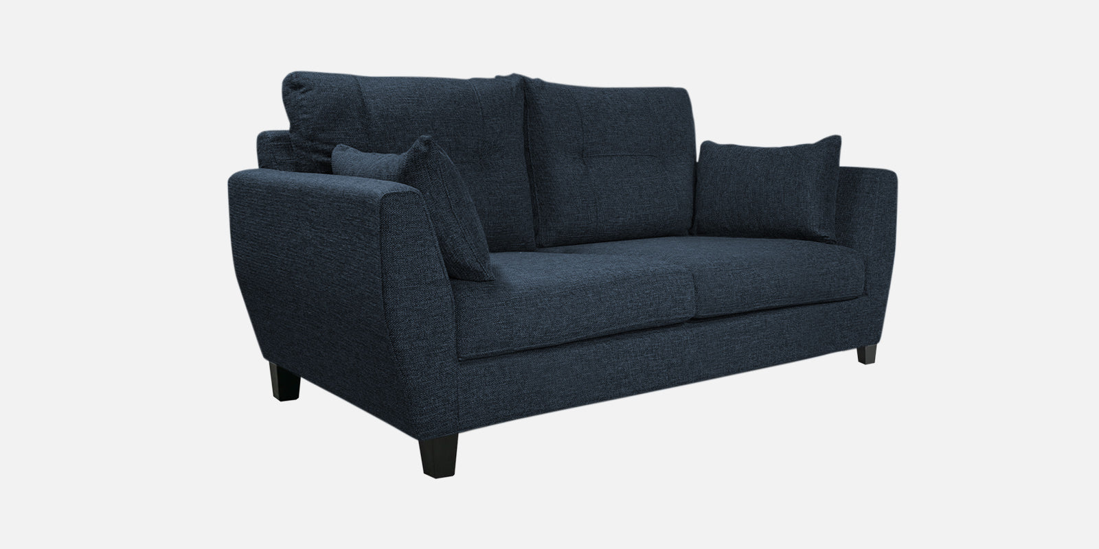 Mario Fabric 2 Seater Sofa In Denim Blue Colour - Febonic Living
