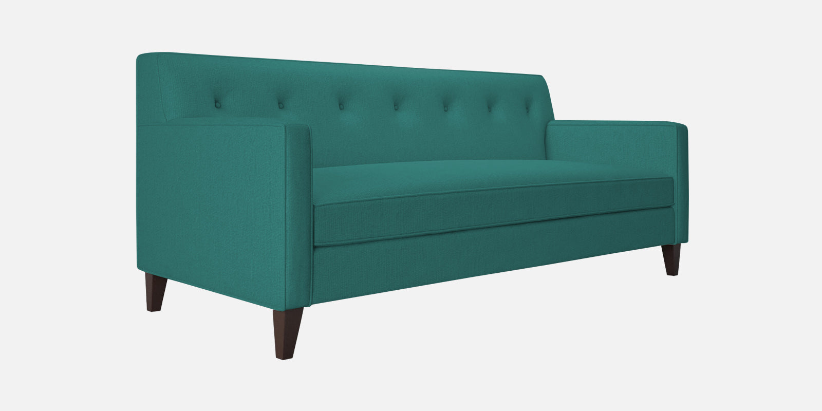 Miller Fabric 3 Seater Sofa In Sea Green Colour - Febonic Living