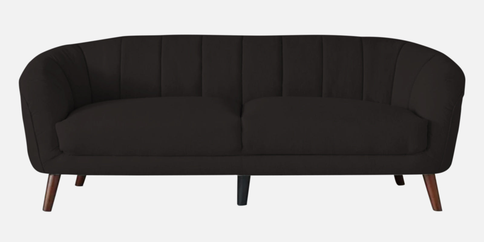 Benjamin Fabric 3 Seater Sofa In Cara Brown Colour - Febonic Living