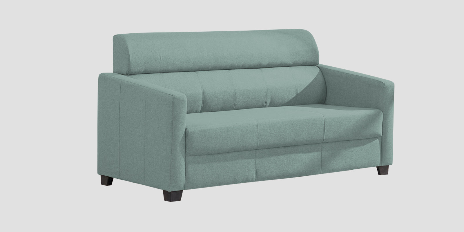 Devo Fabric 3 Seater Sofa In Suka Blue Colour - Febonic Living
