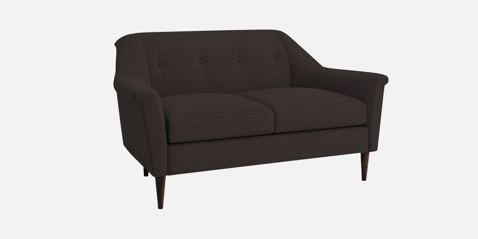 Homer Fabric 2 Seater Sofa In Pebble Brown Colour - Febonic Living