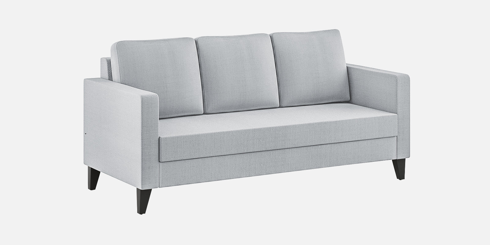 Nori Fabric 3 Seater Sofa In Coin Grey Colour - Febonic Living