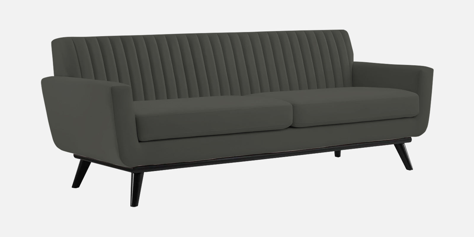 Tucker Velvet 3 Seater Sofa In Hory Grey Colour - Febonic Living
