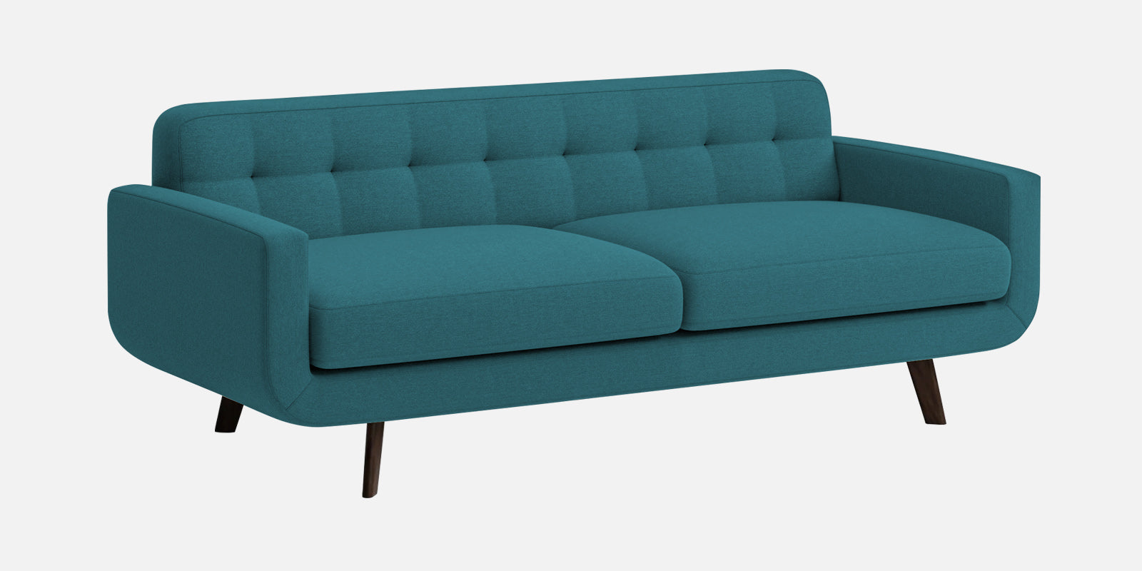 Marsela Fabric 3 Seater Sofa In Water Blue Colour - Febonic Living