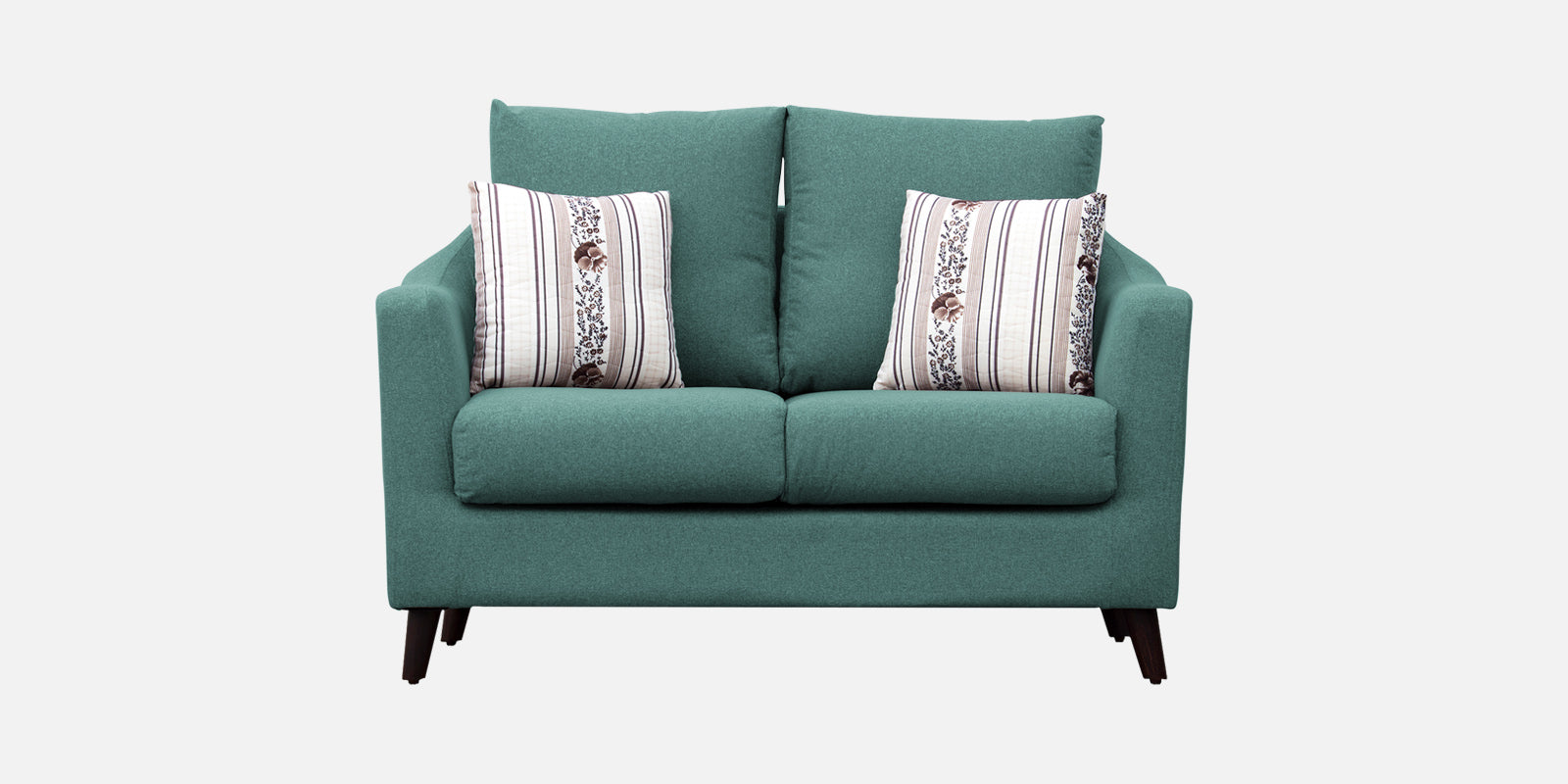 Kevin Fabric 2 Seater Sofa In Sea Green Colour - Febonic Living