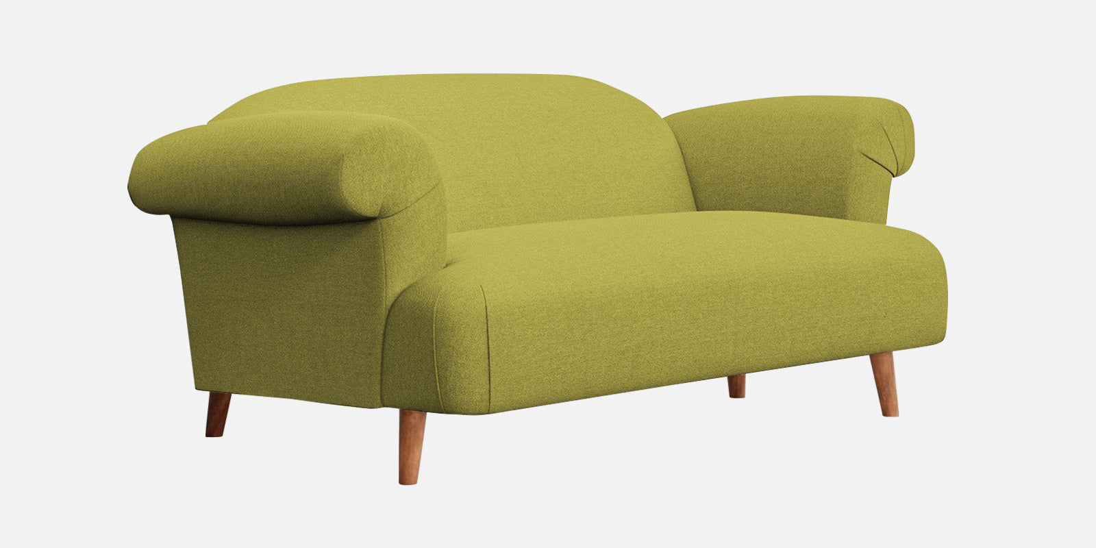 Barber Fabric 2 Seater Sofa In Kelly Green Colour - Febonic Living