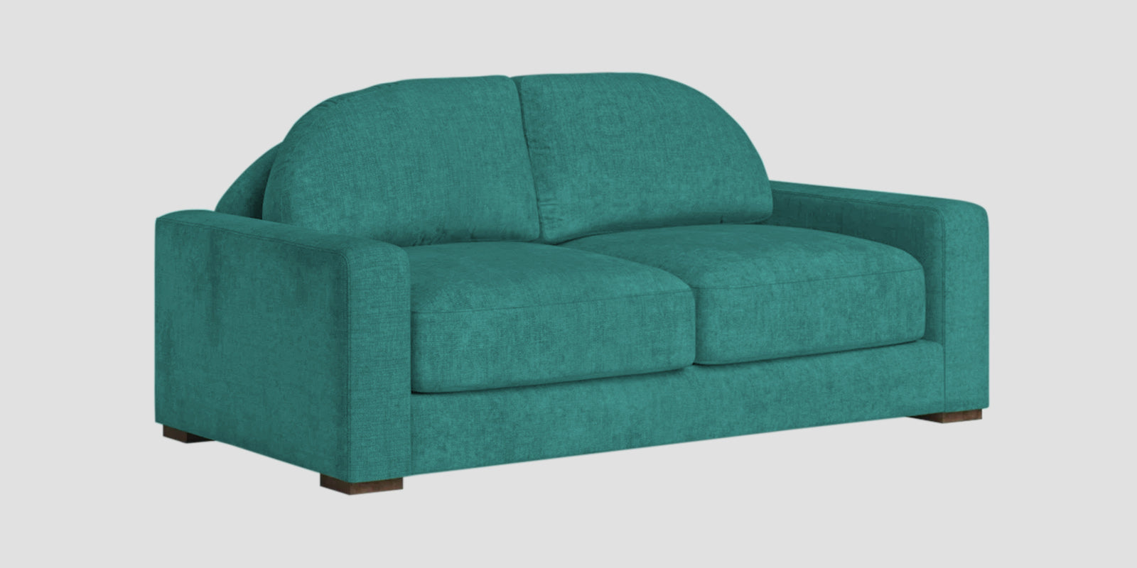 Dara Fabric 2 Seater Sofa In Sea Green Colour - Febonic Living