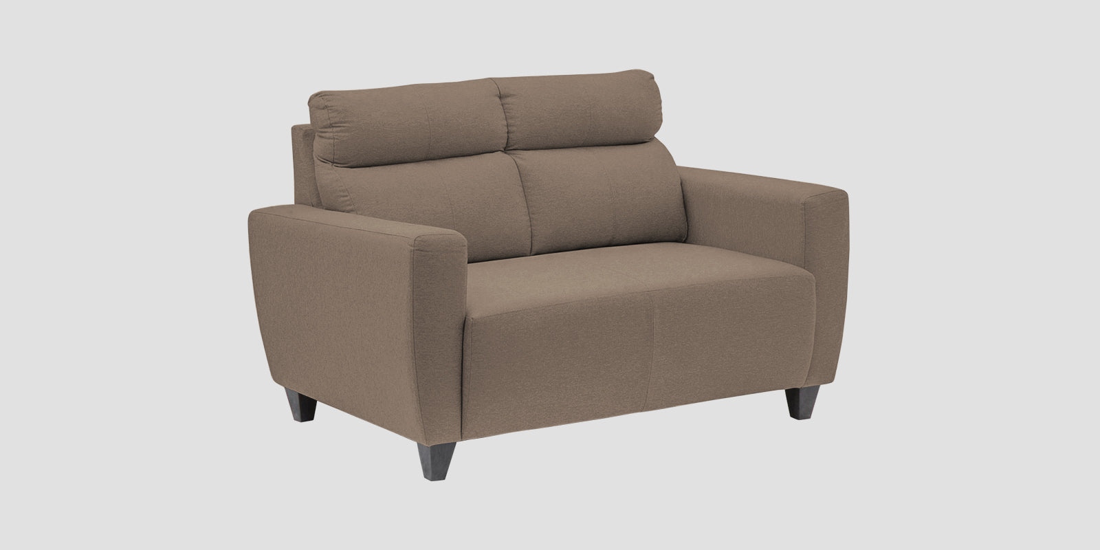 Honor Fabric 2 Seater Sofa In Nut Beige Colour - Febonic Living