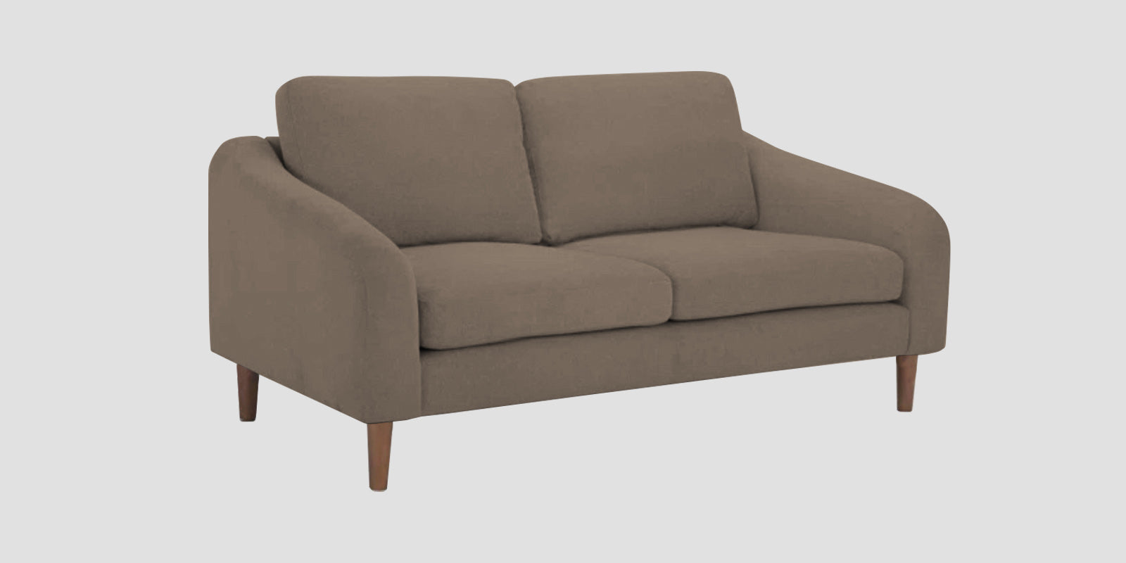 Elara Fabric 2 Seater Sofa in Hazel Beige Colour - Febonic Living