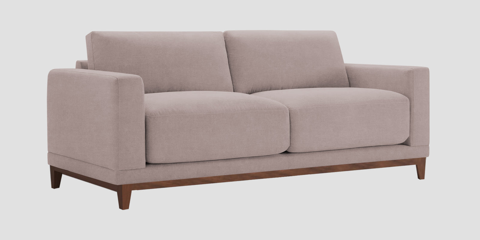 Esha Fabric 2 Seater Sofa In Almond Beige Colour - Febonic Living