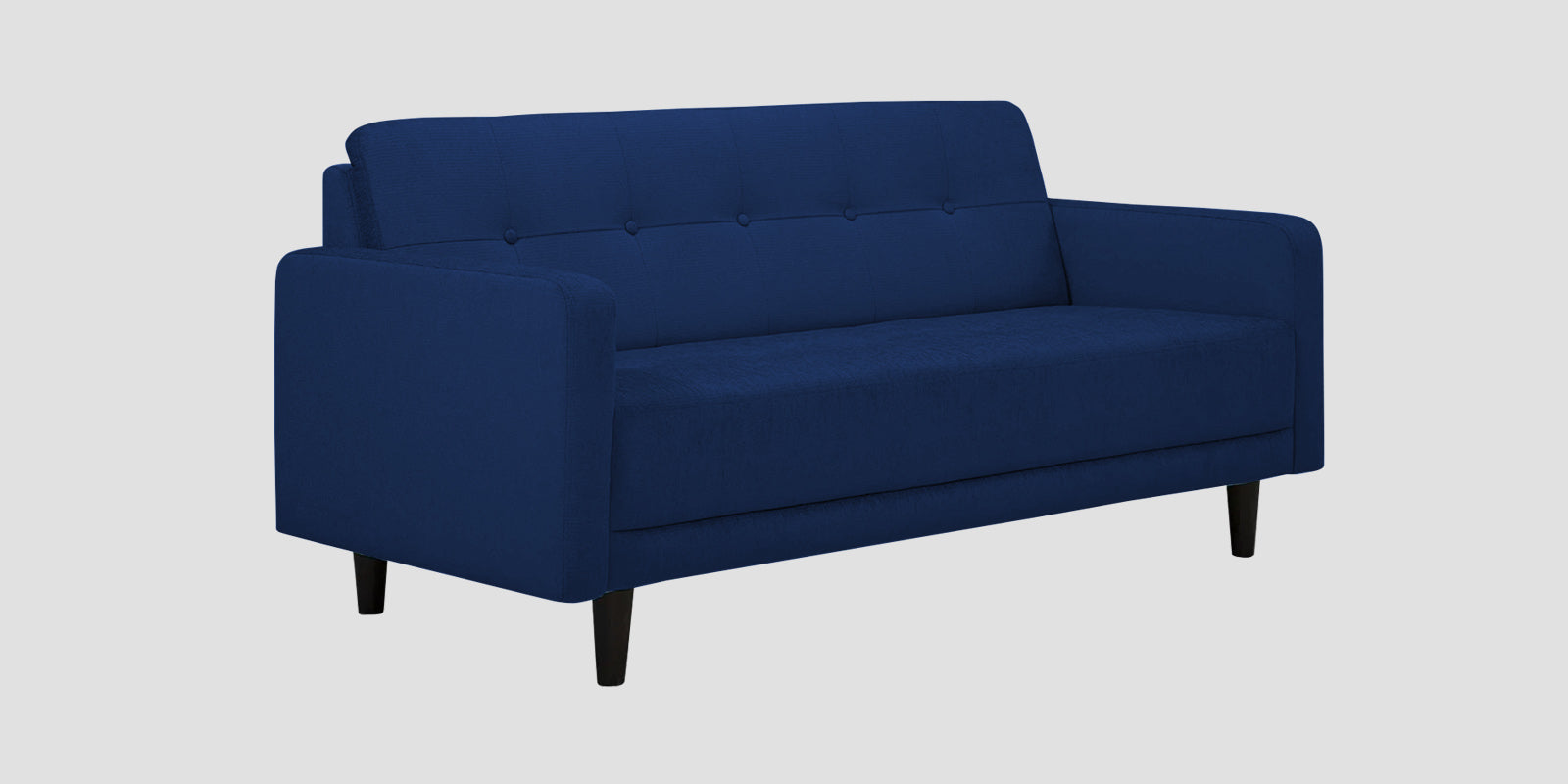 Noha Fabric 2 Seater Sofa In Royal Blue Colour - Febonic Living
