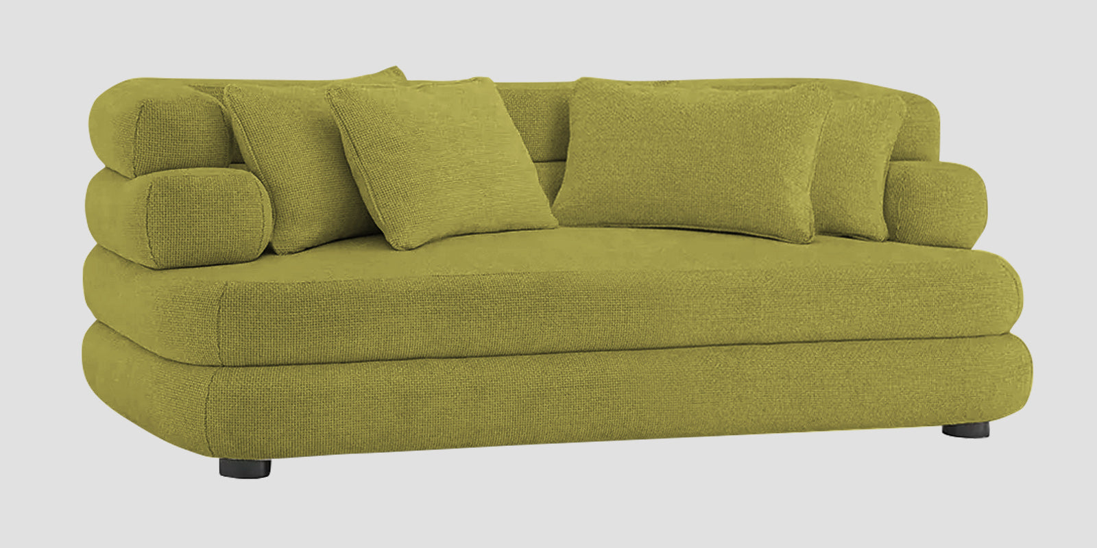 Wener Fabric 2 Seater Sofa In Kelly Green Colour - Febonic Living