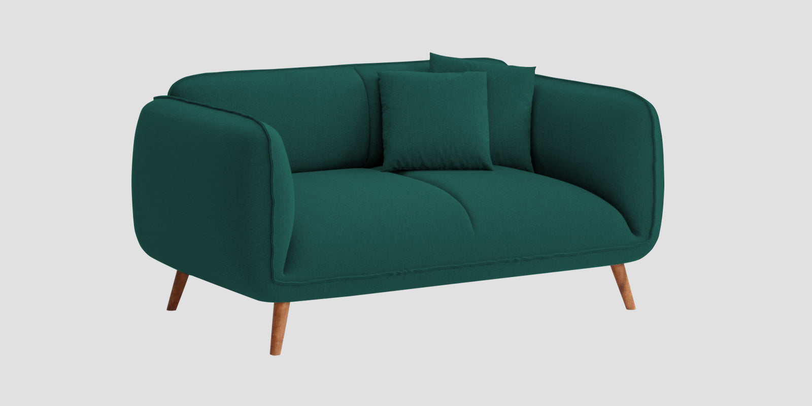 Zia Fabric 2 Seater Sofa In Sage Green Colour - Febonic Living