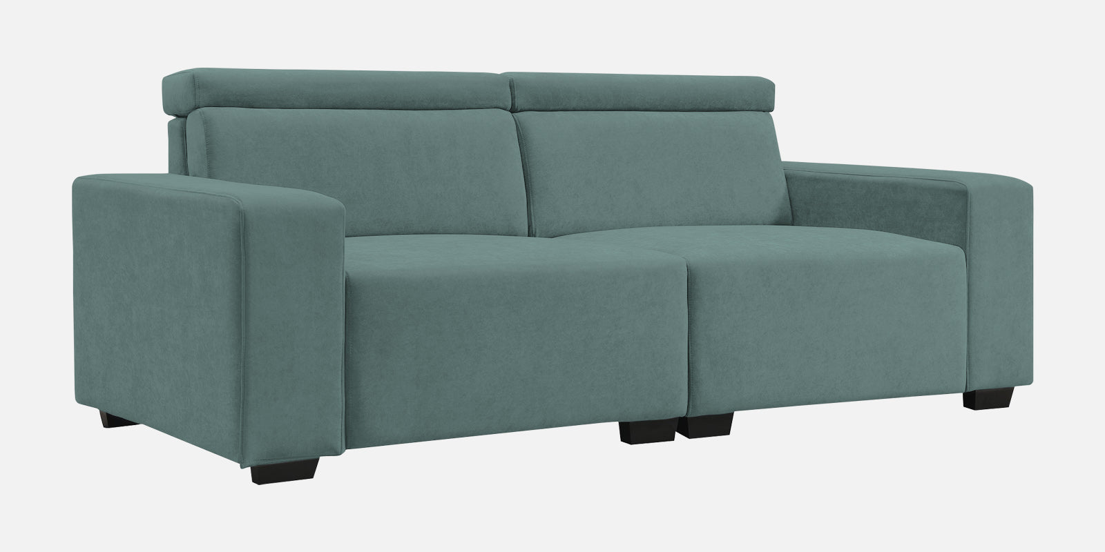 Hiro Fabric 2 Seater Sofa In Pista Green Colour - Febonic Living