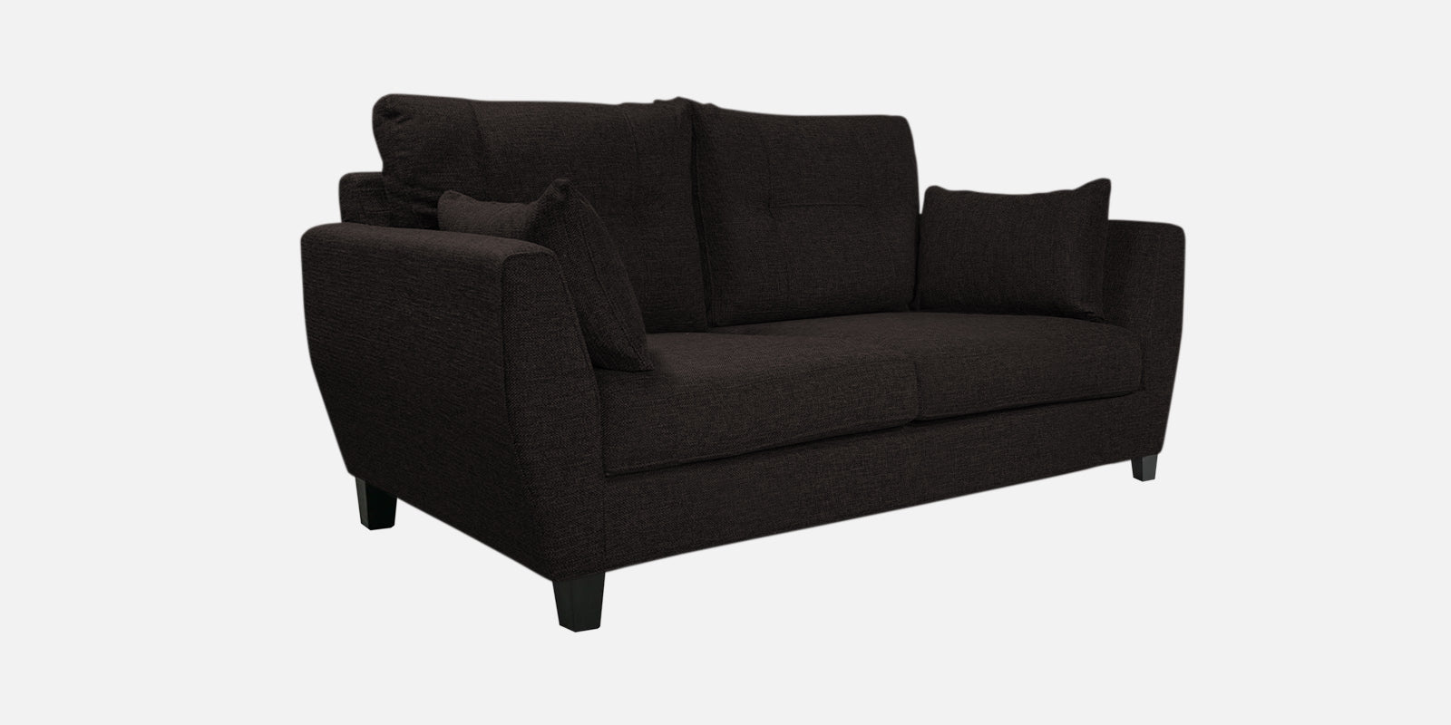 Mario Fabric 2 Seater Sofa In Cara Brown Colour - Febonic Living
