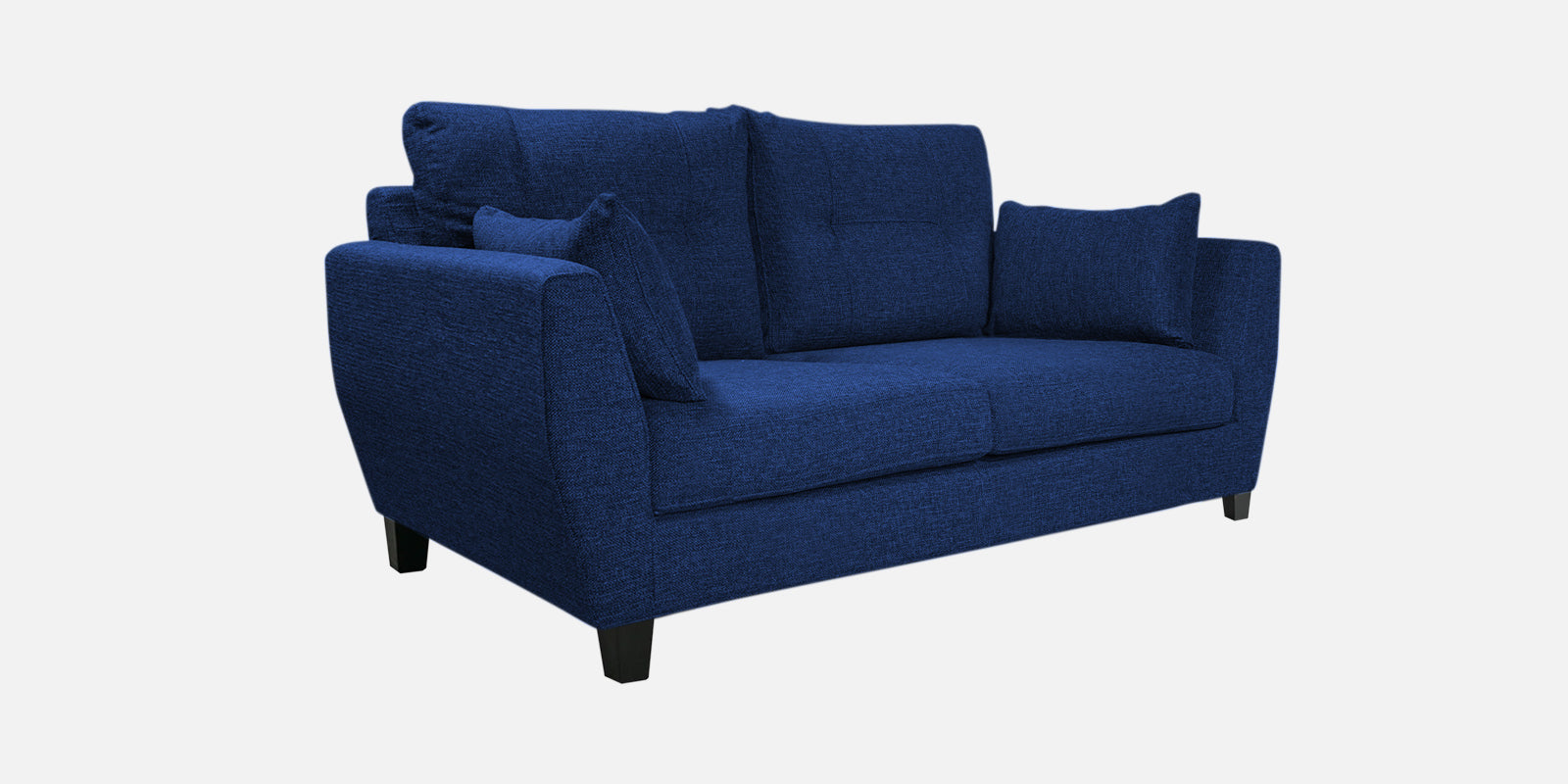 Mario Fabric 2 Seater Sofa In Royal Blue Colour - Febonic Living