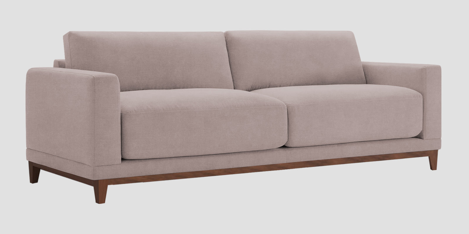 Esha Fabric 3 Seater Sofa In Almond Beige Colour - Febonic Living