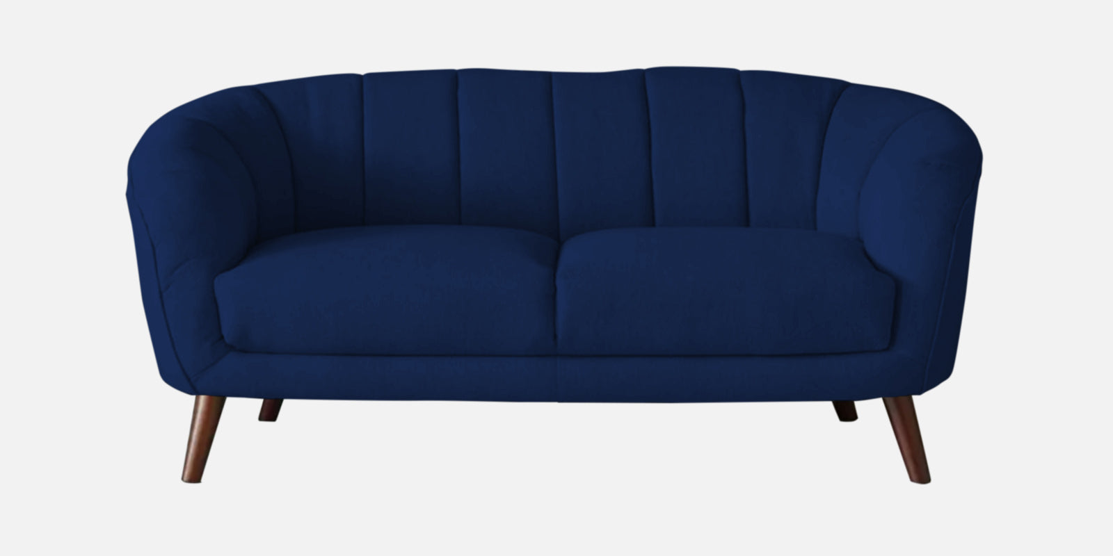 Benjamin Fabric 2 Seater Sofa In Royal Blue Colour - Febonic Living