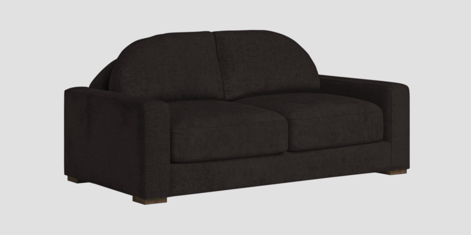 Dara Fabric 2 Seater Sofa In Cara Brown Colour - Febonic Living