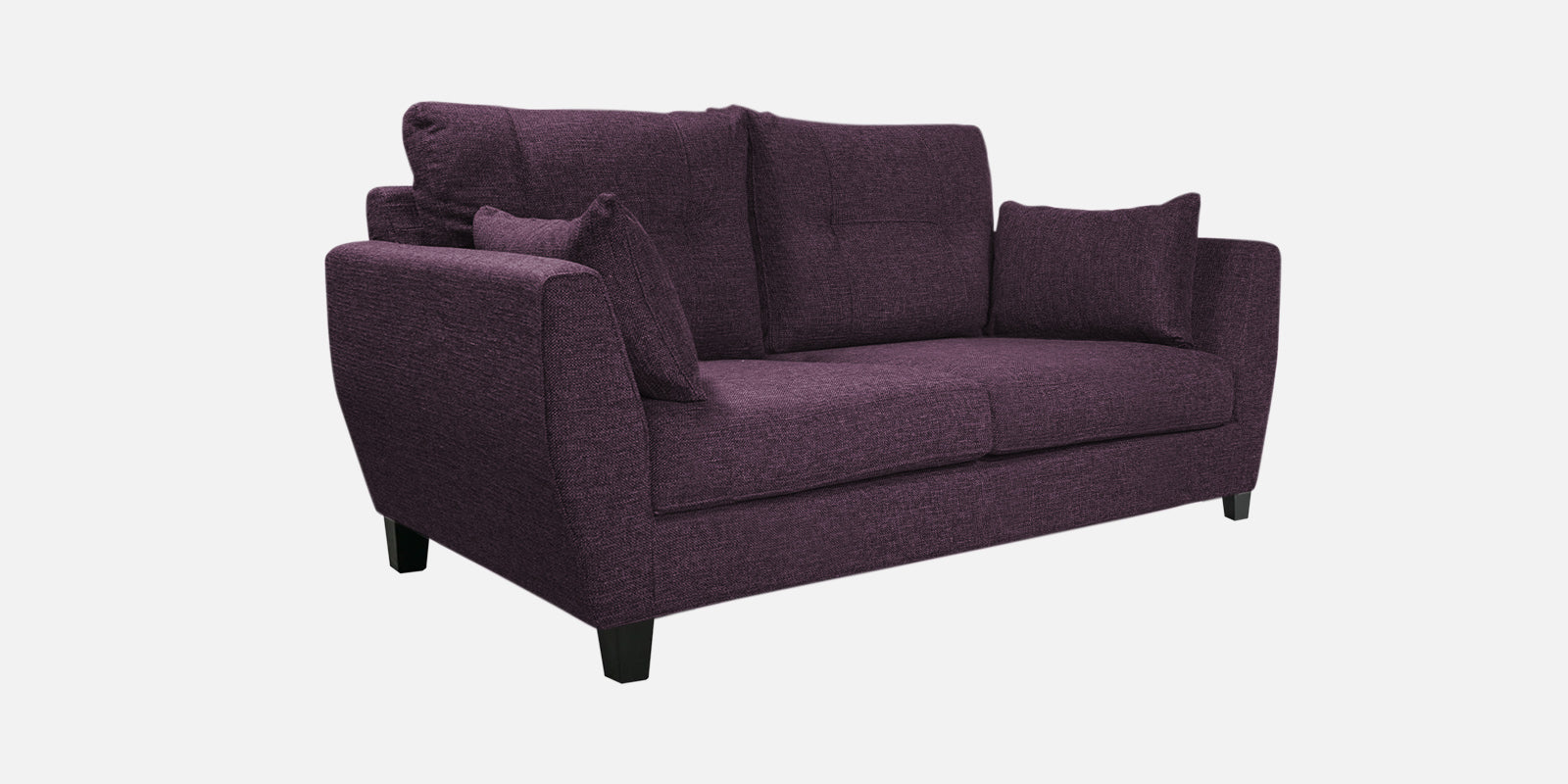 Mario Fabric 2 Seater Sofa In Greek Purple Colour - Febonic Living