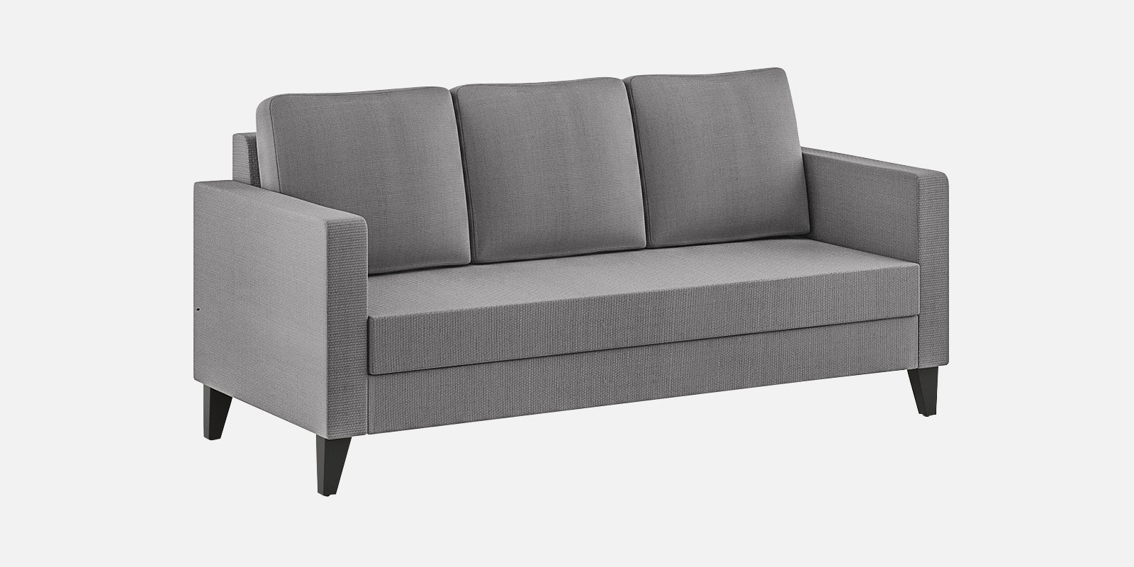 Nori Fabric 3 Seater Sofa In Sudo Grey Colour - Febonic Living