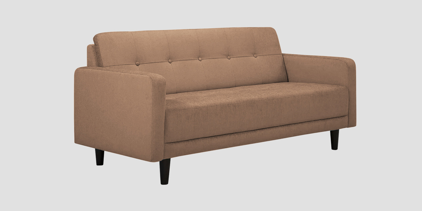Noha Fabric 2 Seater Sofa In Cosmic Beige Colour - Febonic Living