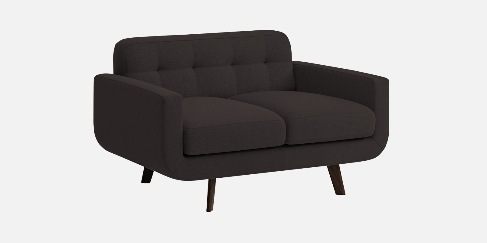 Marsela Fabric 2 Seater Sofa In Pebble Brown Colour - Febonic Living