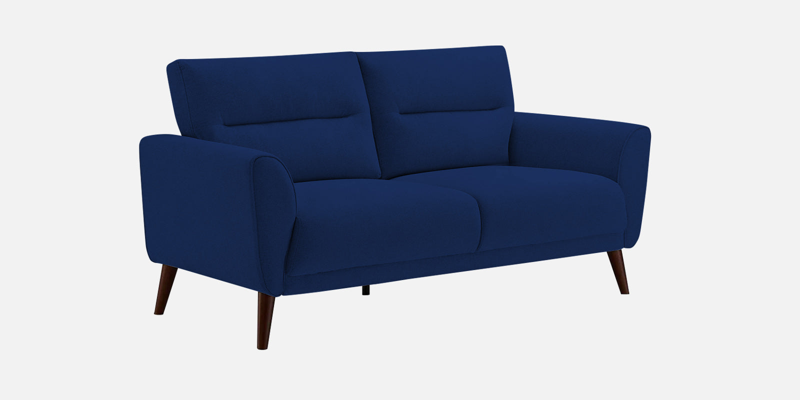 Castro Fabric 2 Seater Sofa In Royal Blue Colour - Febonic Living