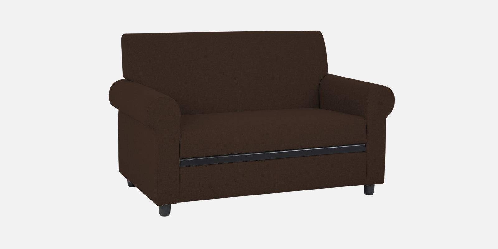 Ribby Fabric 2 Seater Sofa In Cidar Brown Colour - Febonic Living