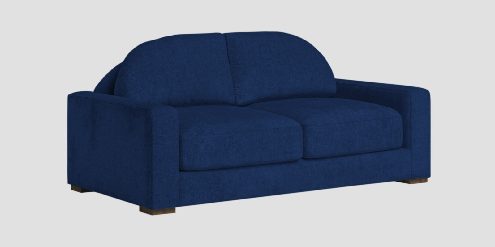 Dara Fabric 2 Seater Sofa In Royal Blue Colour - Febonic Living